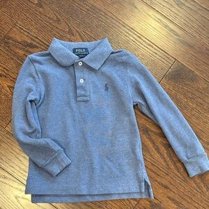 Polo by Ralph Lauren Kids Classic Blue Polo Shirt 3T